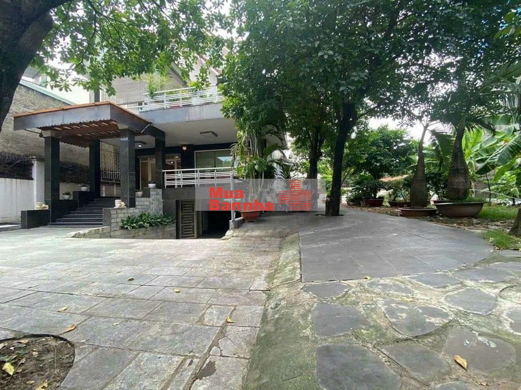 Biệt Thự 1hầm 2lầu 25x45m CN 1080m2 Mặt tiền Lê Thị Riêng