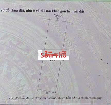 50m² HÀO NAM_5 tầng dân xây, cách mặt đường 15m.