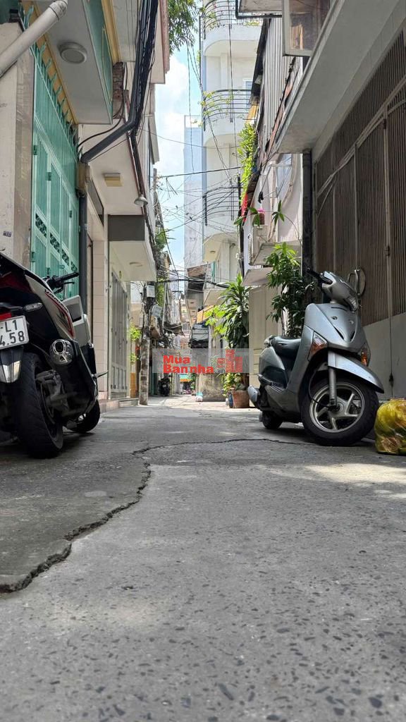 BÁN NHÀ HẺM 3.5M BÀ HẠT QUẬN 10 - 4 TẦNG BTCT - CHỈ 5Đ6 TL