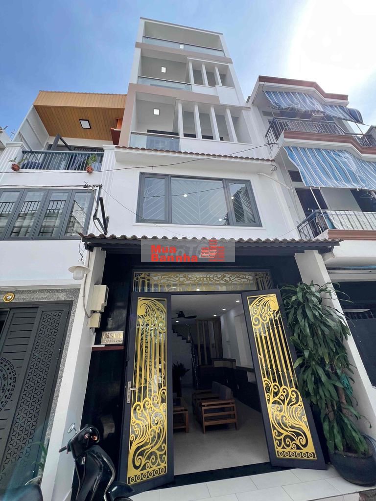 Bán nhà 185/54/3/3 Ni Sư Huỳnh Liên, đường 4m, mới đổ bêtong