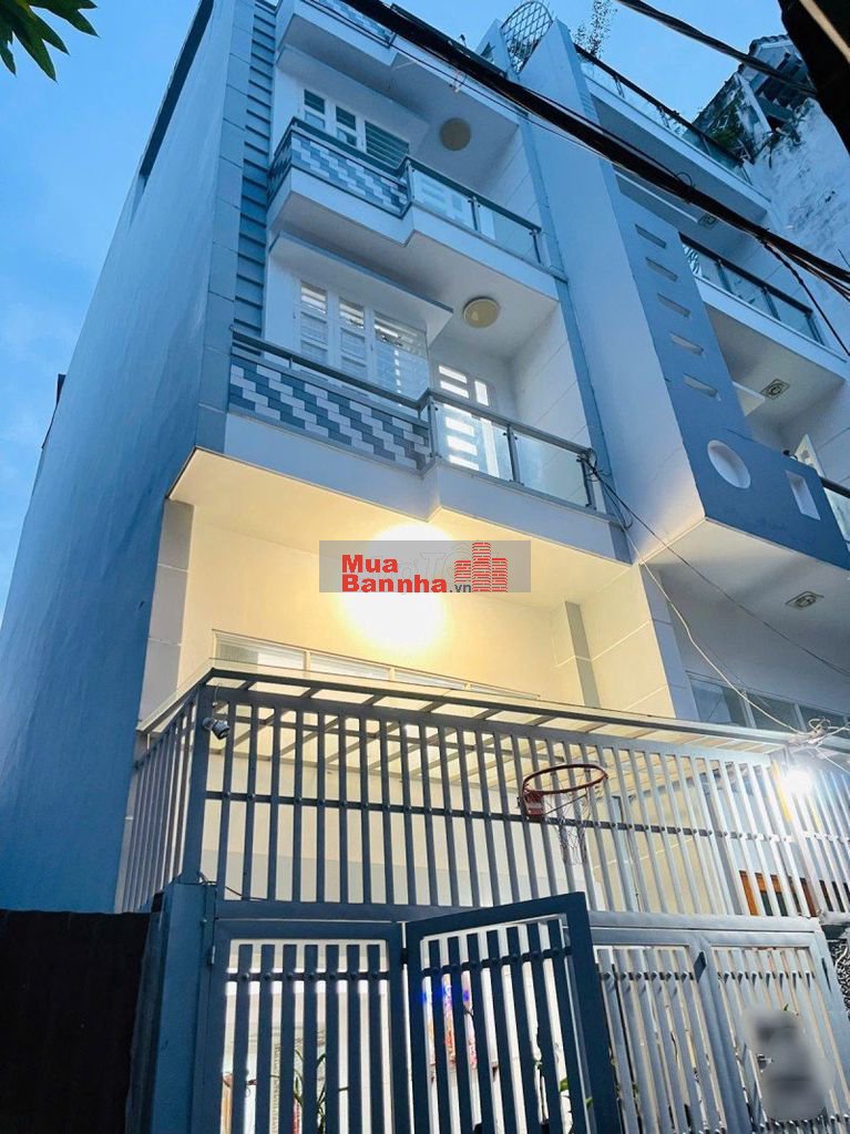 "Hiếm" 4 tầng 68m2, hẻm xe hơi, 4 phòng ngủ, gần Hàng Xanh