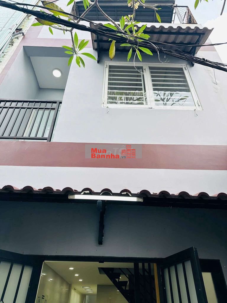 86M² Ngang 4.3m-3Tầng BTCT-Hẻm 1Trục 3M Gần Mặt Tiền Đường QuangTrung