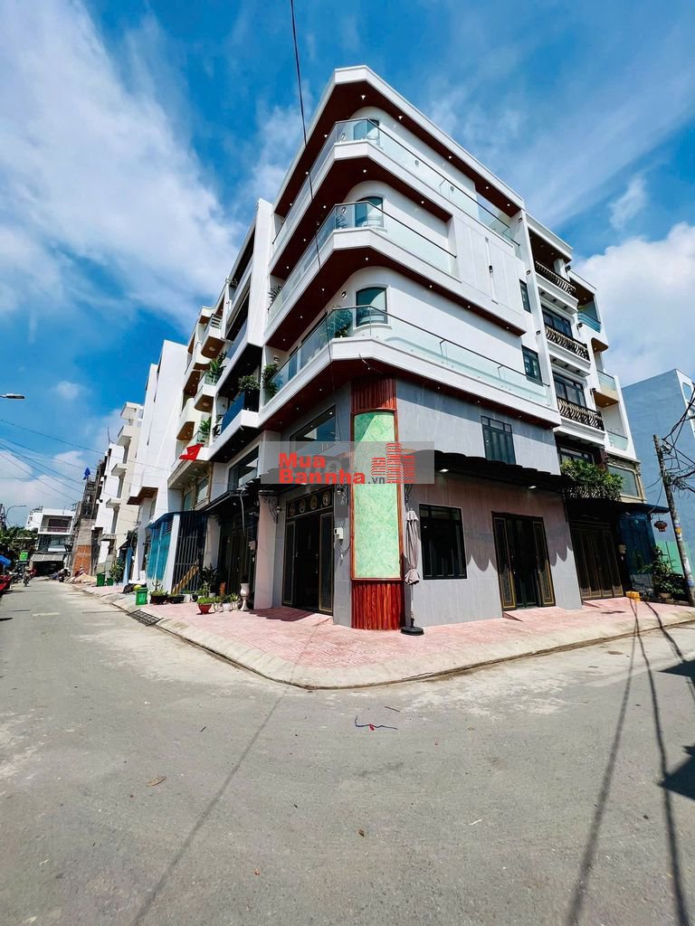 Nhà mới góc 2 Mặt Tiền Lê Đình Cẩn (5m*12m) hẻm nhựa 8m kinh doanh đẹp