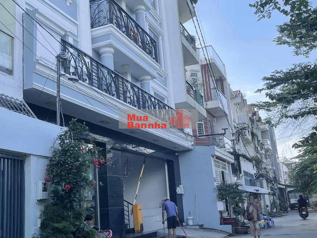 Hẻm xe hơi - 4 tầng BTCT - Huỳnh Tấn Phát, Bình Thuận - 60m2 - 6.X tỷ