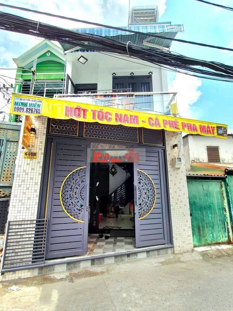 Thanh Lý Nhà 1T1L ( 5x19m ) Mặt Tiền Hẻm 6m Gần Cầu Chợ Đệm !