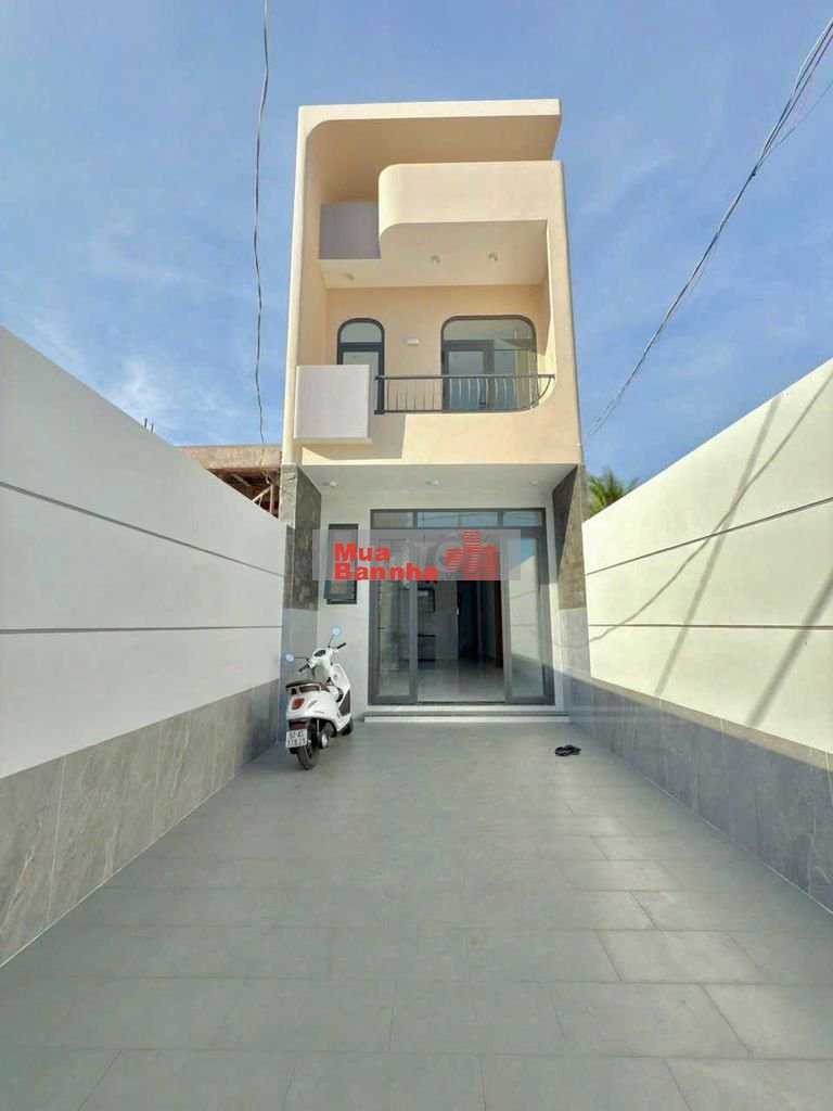 nhà lầu gần chợ Thạnh Phú sổ hồng riêng đường xe hơi trả trước 500tr