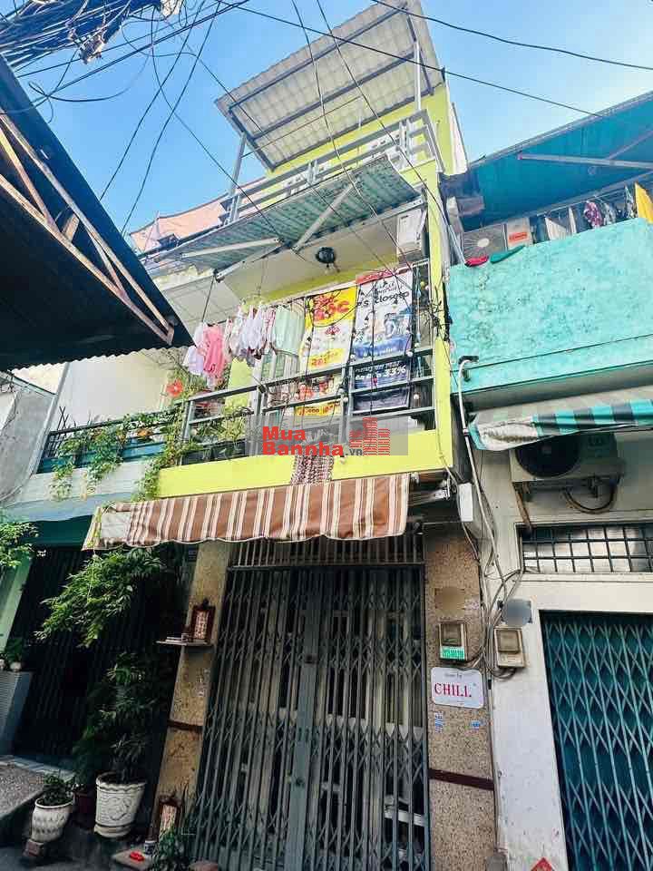 Nhà Bán Rẻ 3x6,5m 2Lầu Đúc (2PN 3WC) Hẻm 4,5m Thông. 1/ Tân Hoà Đông