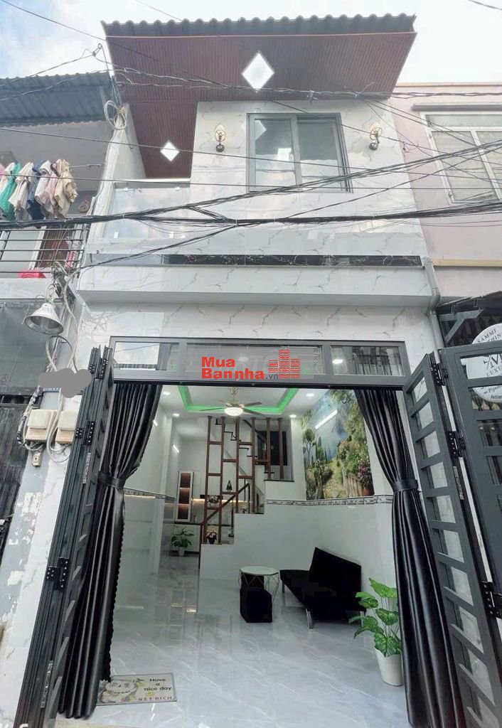 NHÀ XÂY MỚI 2PN - TRỆT + LẦU ĐÚC KIÊN CỐ - ĐƯỜNG SỐ 3B - 3 TỶ 580TR