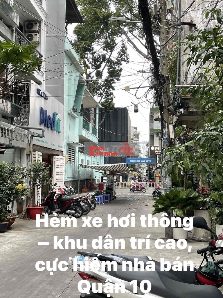 BÁN NHÀ HXH Nguyễn Tri Phương Q10– 4 tầng – 6PN