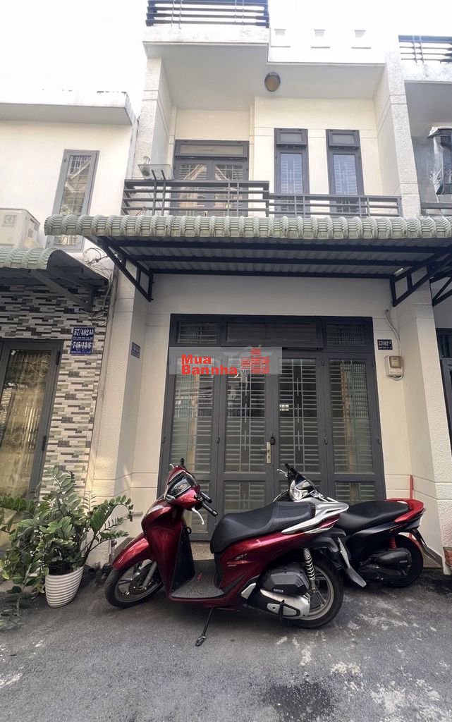 Nhà mặt tiền hẻm, dt đất 48m2, 2 phòng ngủ, đường Quang Trung, Gò Vấp