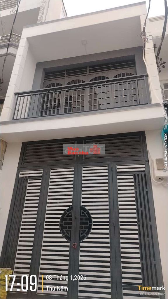 BÁN NHÀ MỚI 2 TẦNG (64M2 - 4 x 16) - ĐƯỜNG GÒ XOÀI - BHHA - BÌNH TÂN