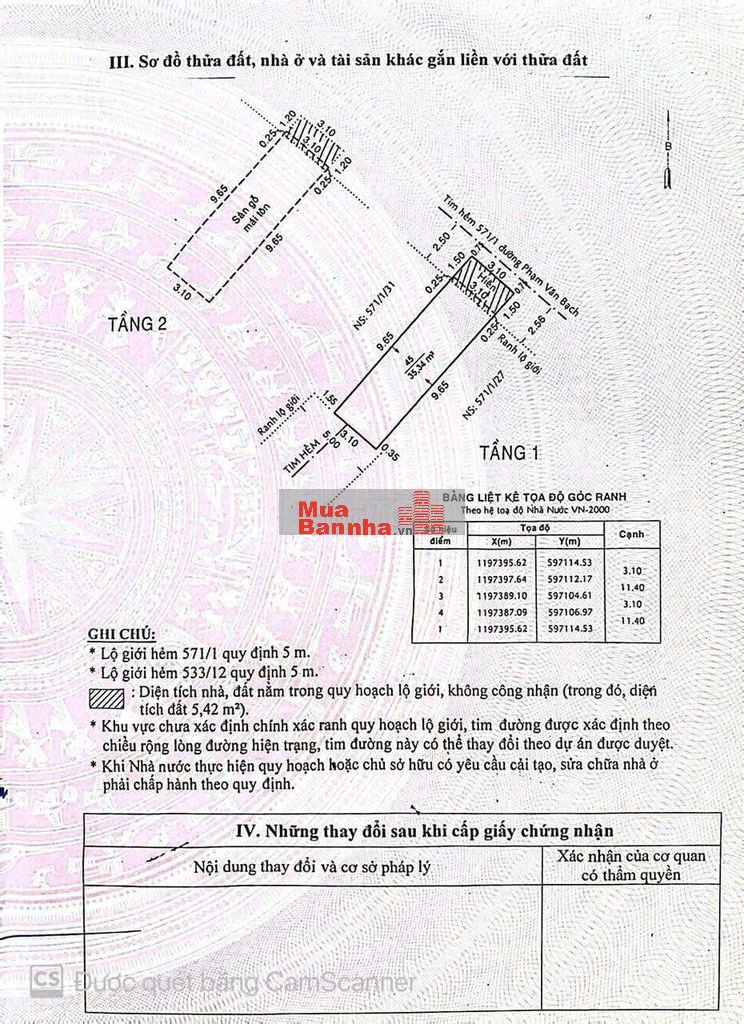 Chính Chủ - H1% - Phạm Văn Bạch - Nhà Mới Full nội thất