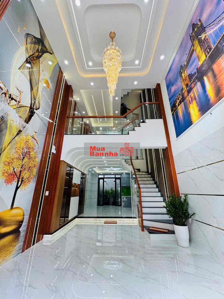 NHÀ MỚI 100%- 2 XE TẢI TRÁNH NHAU- 5 TẦNG - TÊN LỬA- NHĨNH 7Tỷ