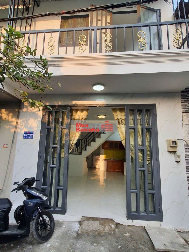 Nhà bán 4x8 đổ 1 tấm suốt ku hh đường 4m ấp 6 vlb BC