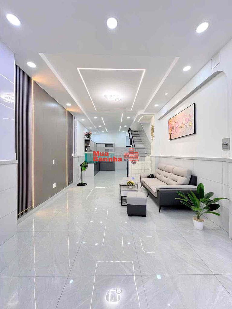 1/ đường 5m - Gần Aeon mall Tân Phú 65m2, xây mới 4x16.5 - 3PN