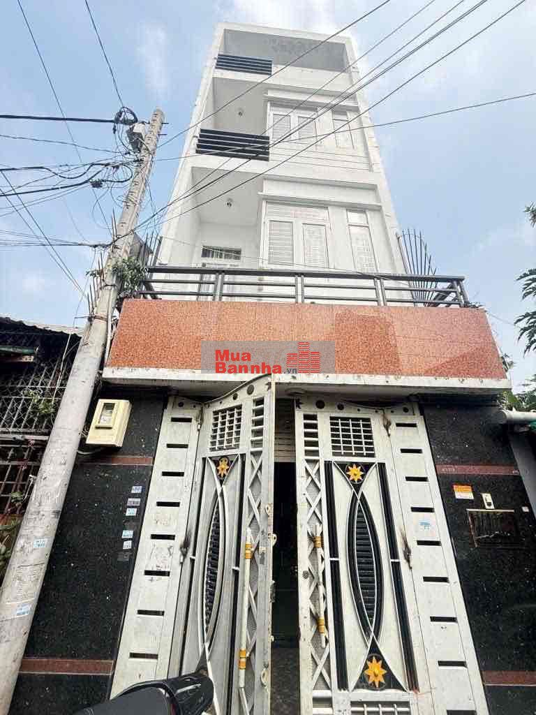 NHÀ 3 TẦNG ĐƯỜNG XE HƠI NGUYỄN THỊ BÚP- KHU NHÀ GIÀU NGỢP BANK GIÁ TỐT
