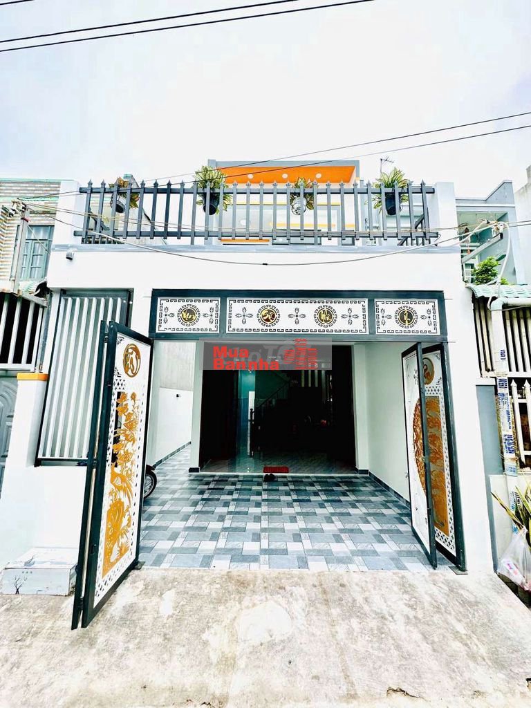 🌈Nhà 1 Lầu Mới Hoàn Thiện SHR Gần Ngã 3 Tân Kim Đường Xe Hơi Xe Tải