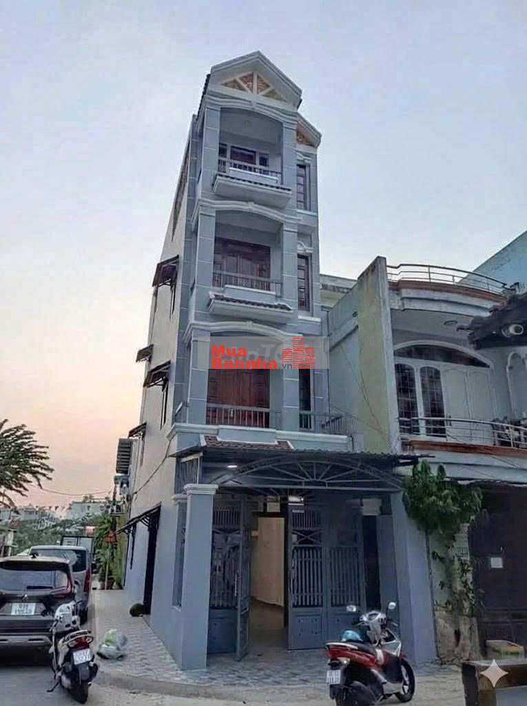 Căn góc 4 tầng Phan Huy Ích, xe hơi né nhau, DT: 4m x 18m