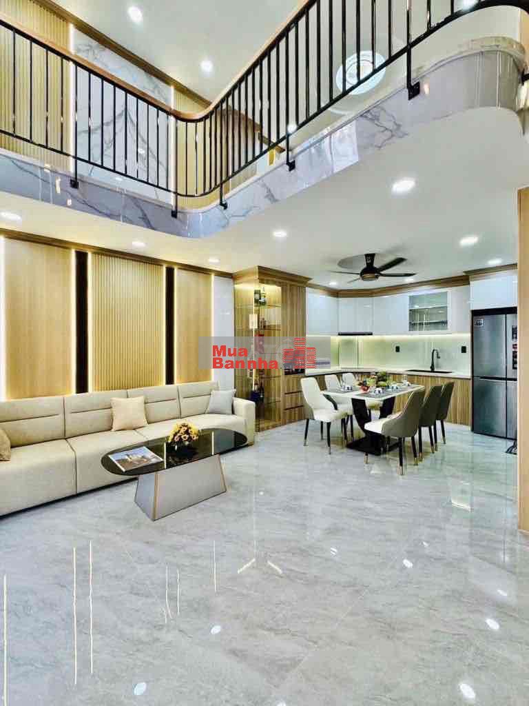 NHÀ MỚI CÓ THANG MÁY Nguyễn Oanh - Hẻm xe Hơi - 50m