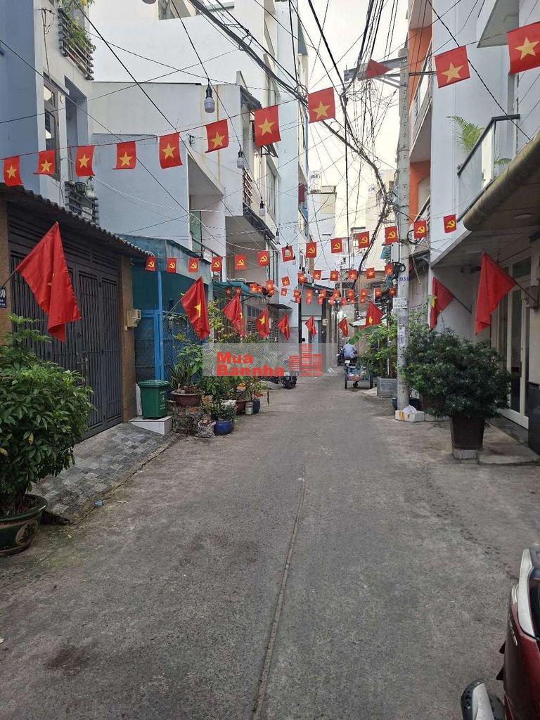 Giảm sâu nhà Hoàng Hoa Thám, chợ Cây Quéo, hẻm xe hơi, 93m giá 11.9 tỷ