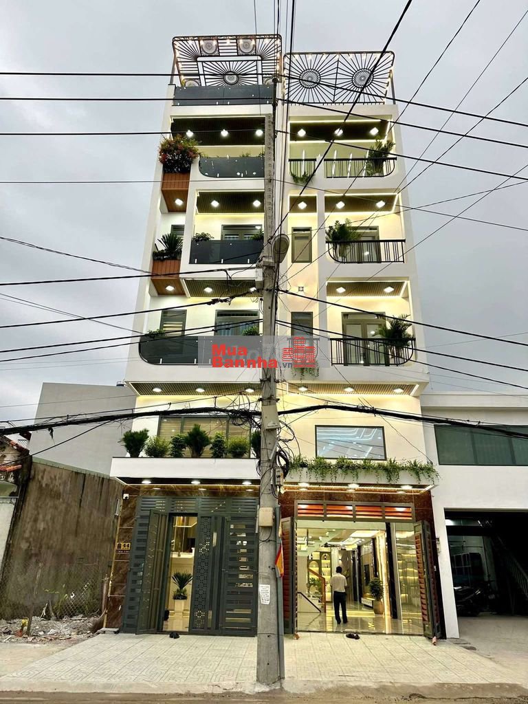 Siêu phẩm Mặt tiền Thang máy 5 tầng 4,2x20m Cầu Ba Phụ, Thạnh xuân 25