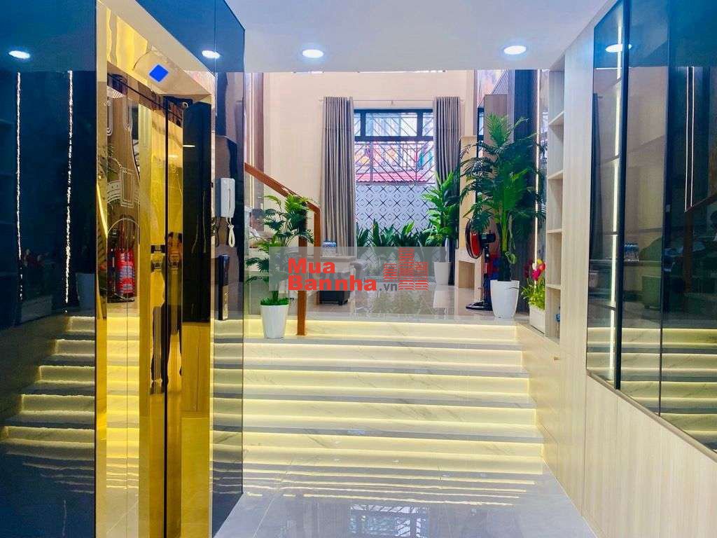 BÁN NHÀ 2MT HẺM XE HƠI NGỦ NHÀ , NHÀ ĐẸP THANG MÁY , FULL NT