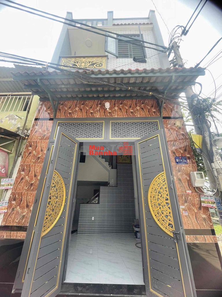 NHÀ ĐẸP 4*8m 3PN HẺM 6M THÔNG BUÔN BÁN 1/ ĐƯỜNG 6A VĨNH LỘC B