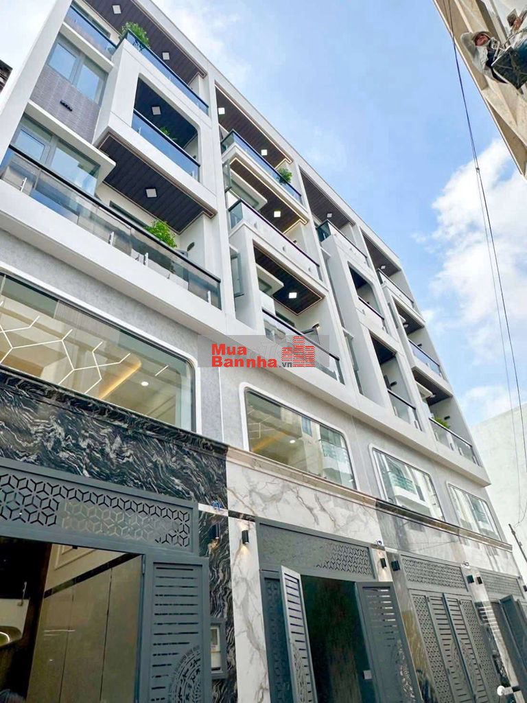 HXH 6m thông ,5 tầng thang máy cao cấp ,64m2, 4x16m,ngay Tỉnh Lộ 10.