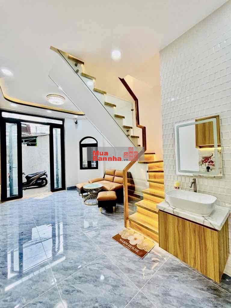 BÁN NHÀ HXH QUẬN 6, TÂN HOÀ ĐÔNG, 2 TẦNG, 25M2, 3.75 TỶ