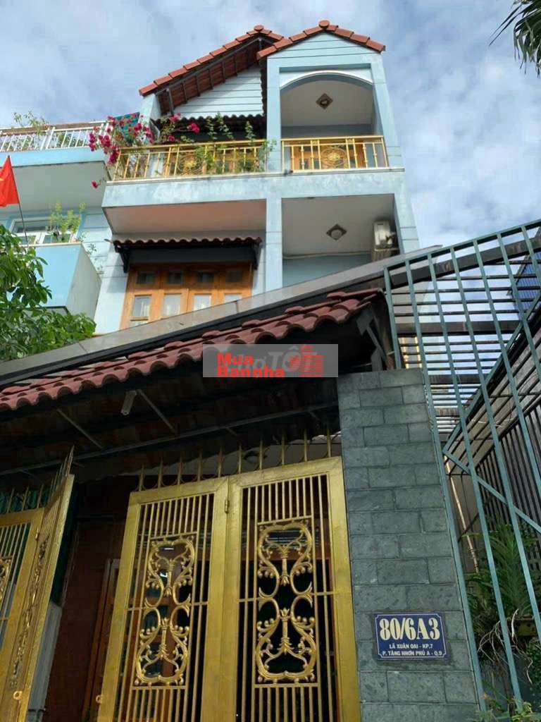 CHỈ 9,3 TỶ, NHÀ ĐẸP. 3 TẦNG, 4PN, 90M2,,GẦN CHỢ LÃ XUÂN OAI