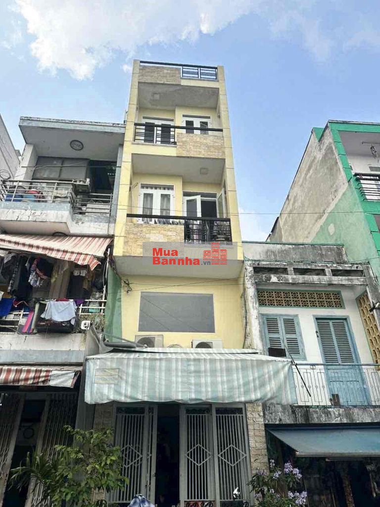 5.9 Tỷ MẶT TIỀN HẺM 10M NHÀ 4 TẦNG PHẠM VĂN CHÍ Q6