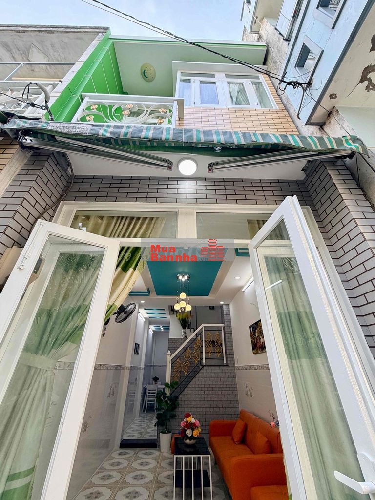 Bán Nhà Giáp Gò Vấp Gần Cầu Vượt Ngã Tư Ga 3,5 x 12m