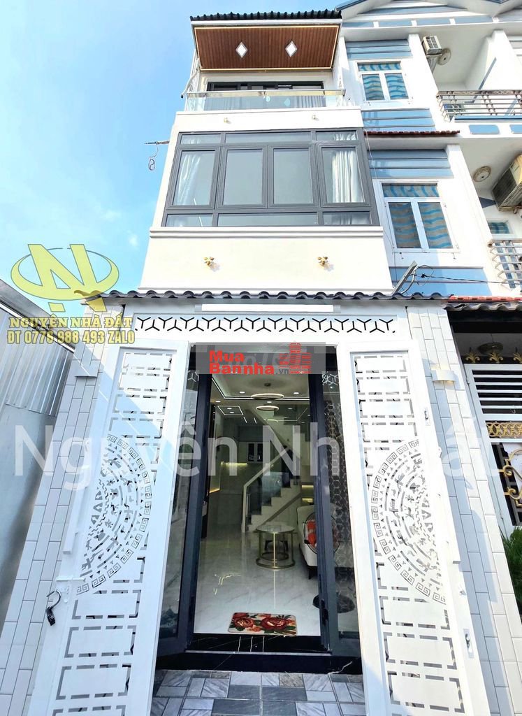 BÁN NHÀ XE HƠI TỚI GẦN NHÀ - XÂY MỚI 100% - XINH LUNG LINH