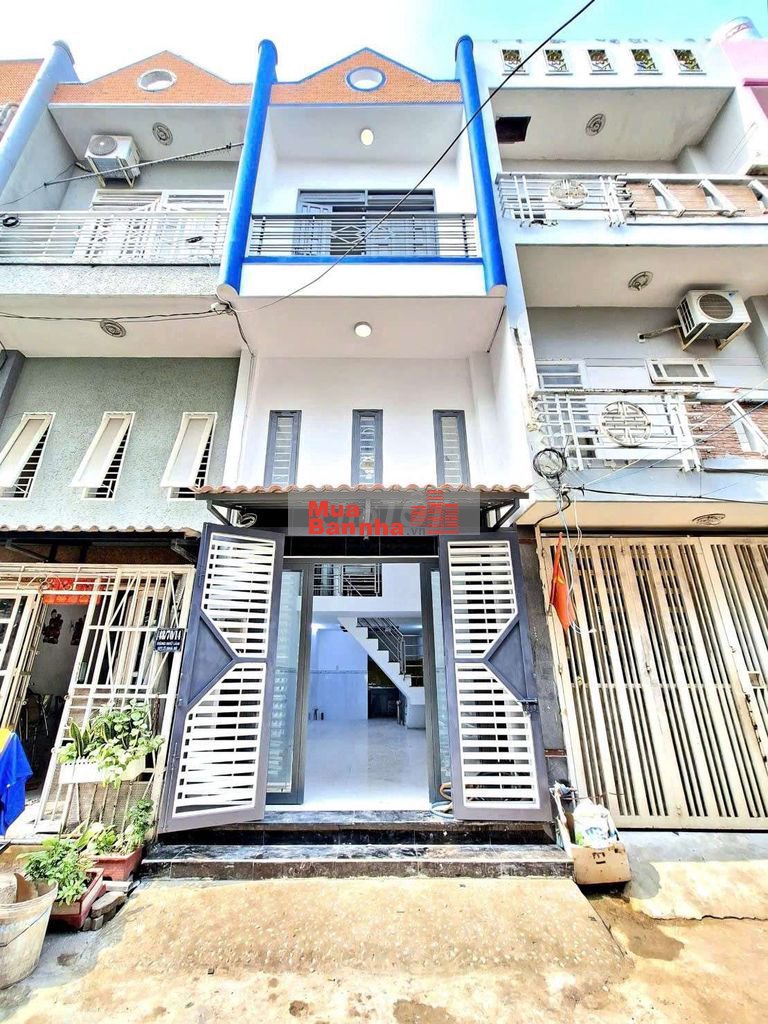 BÁN NHÀ MỚI HOÀN THIỆN - XE HƠI CHẠY NGANG NHÀ - HẼM THÔNG