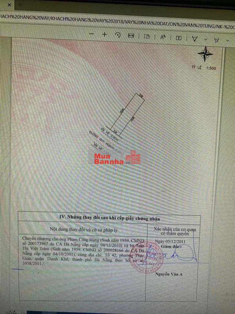 Bán Đất tặng Nhà C4 Đường Phú Xuân 1