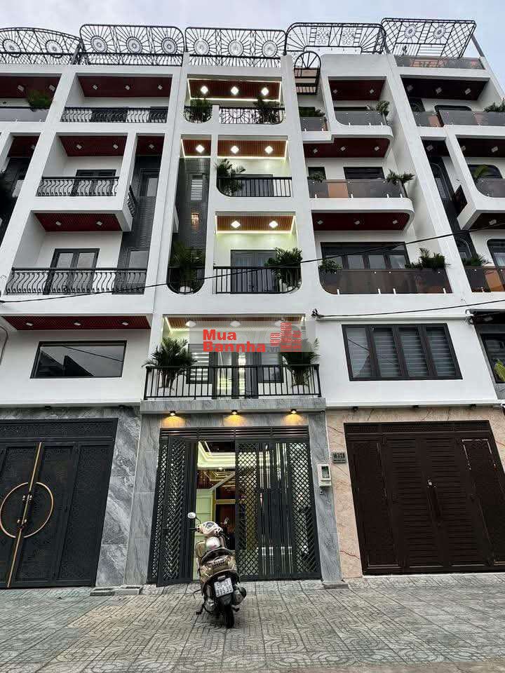 Bán 5 căn nhà phố 4x20m có thang máy đường 6m thông Thới an 13