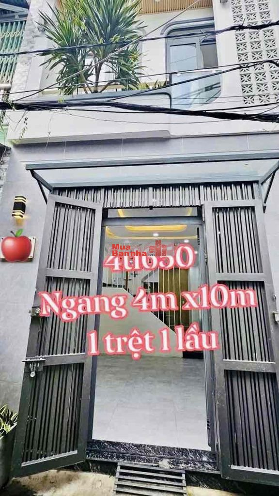 Bán nhà Gò Vấp, hẻm xe hơi Nguyễn Văn Khối, nhà còn mới, 4,05x10, 4ty6