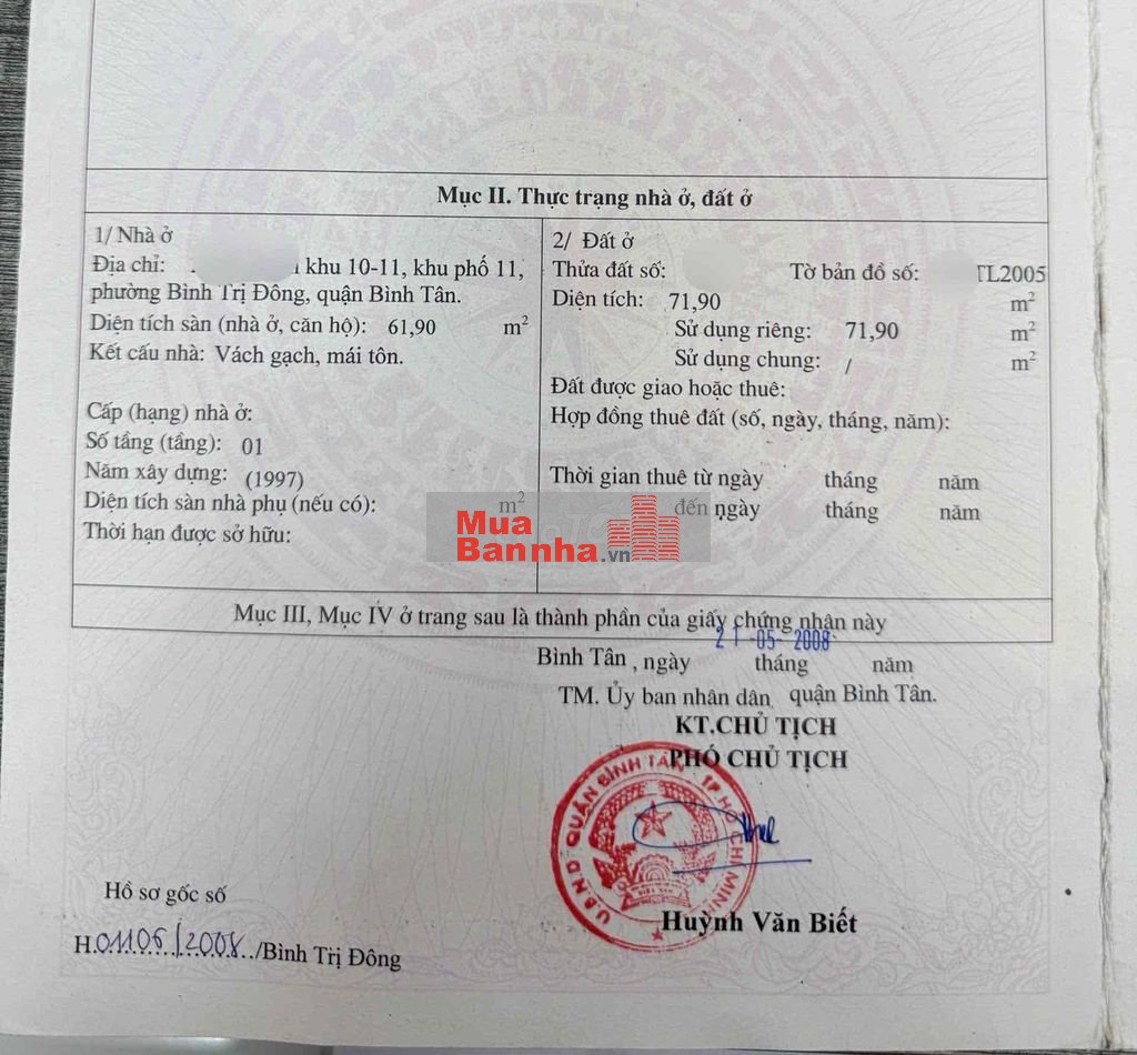 Nhà 4x18m Hẻm 5m Có Giá Tốt Mua Nhanh