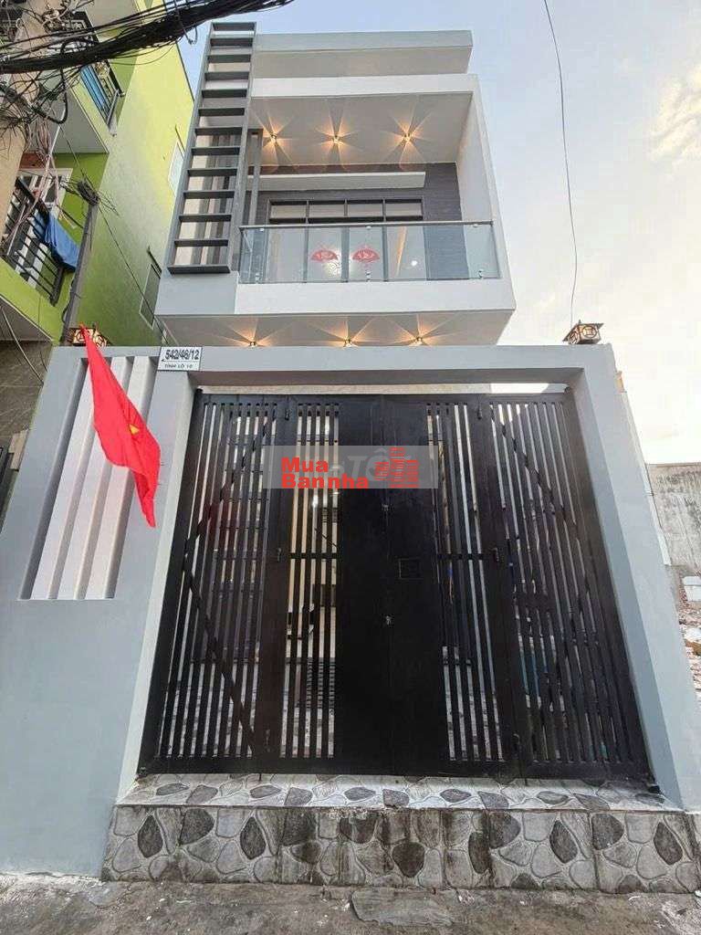 TỈNH LỘ 10 - 2 TẦNG - 50M2 - HẺM XE HƠI THÔNG - SÁT AEON BÌNH TÂN