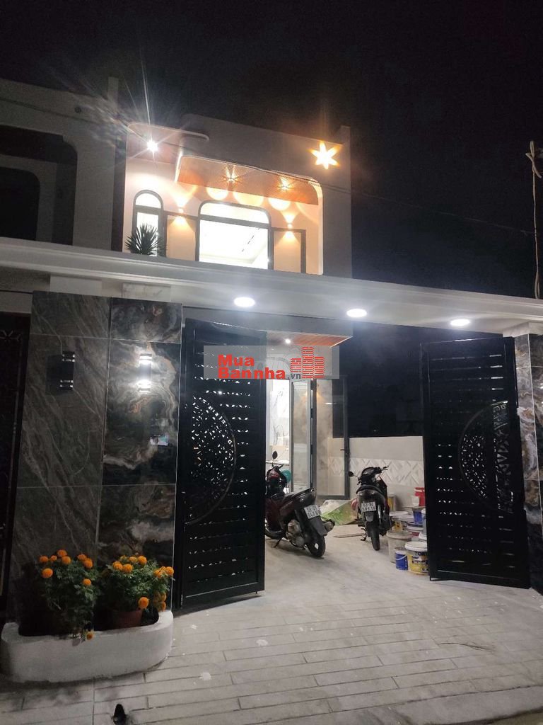 Nhà ở riêng lẻ,5x25m,4 phòng ngủ,đấtGò Hưu,Mỹ Hạnh Nam,Đức Hòa,Long An