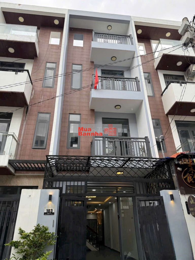 Nhà đẹp ở ngay đường số 27 khu dân cư Tên Lửa, DT 4*20m 3,5 lầu