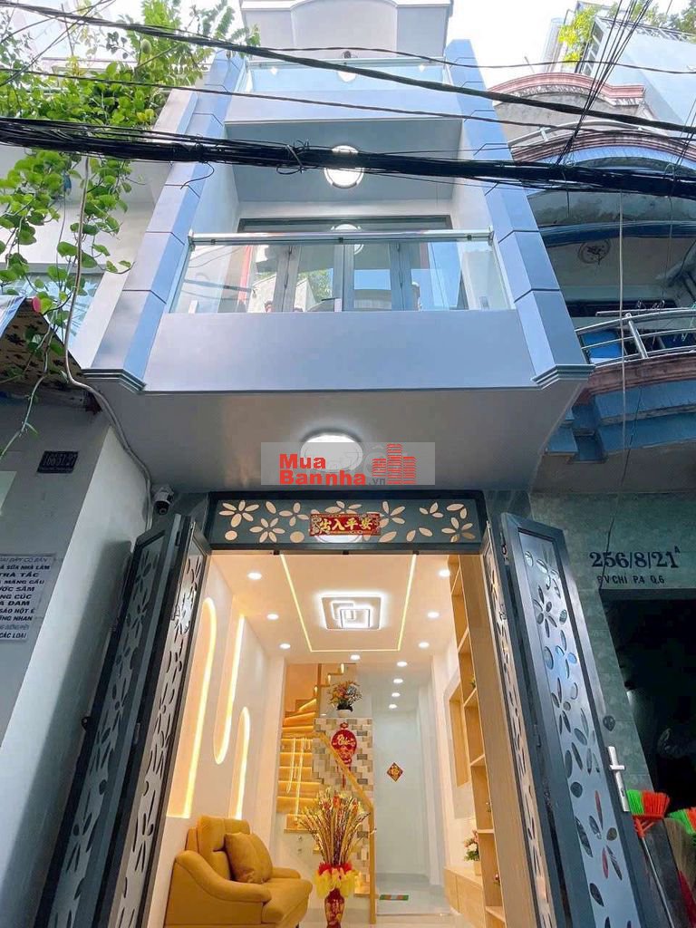 Bán nhà hẽm 166/.phạm phú thứ , p4 quận 6