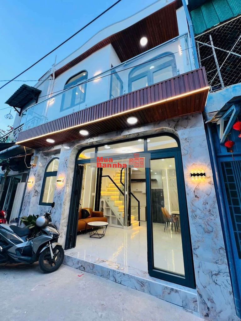 ⭐️ NHÀ PHỐ HIỆN ĐẠI 2MT HẺM 1283 HUỲNH TẤN PHÁT