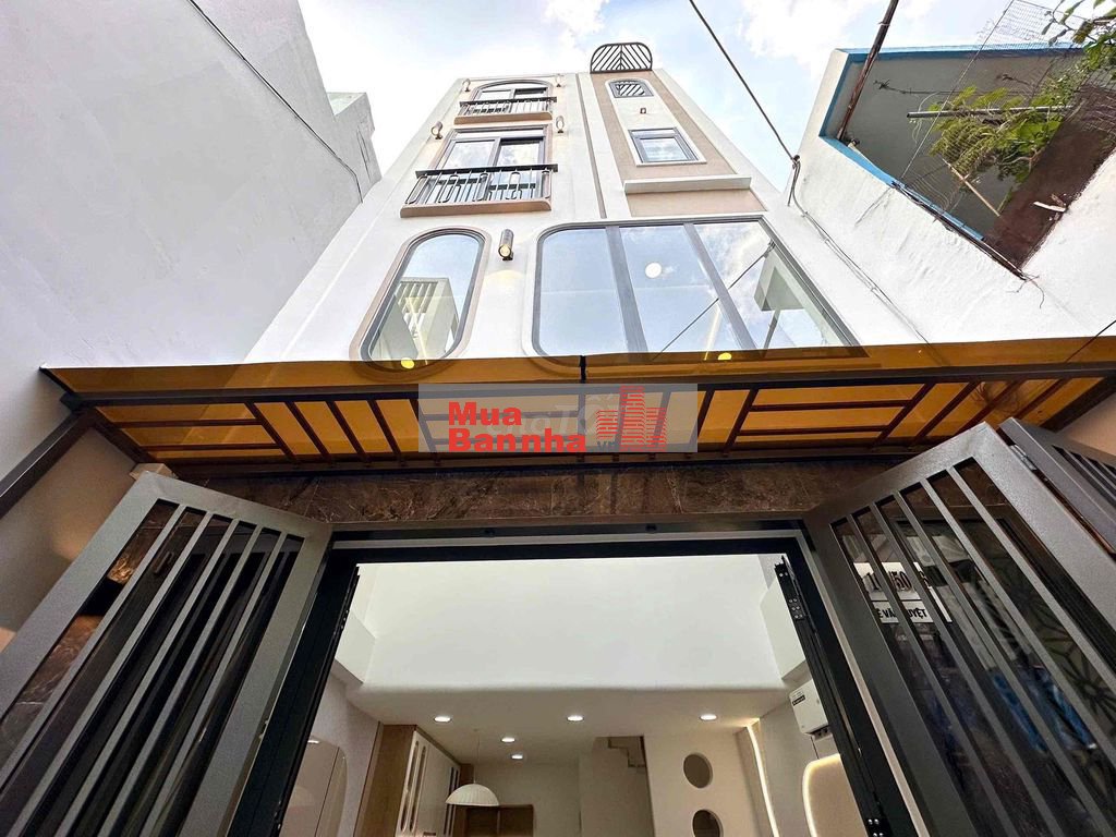 SIÊU PHẨM XÂY MỚI LÊ VĂN DUYỆT, 4 tầng nội thất cao cấp