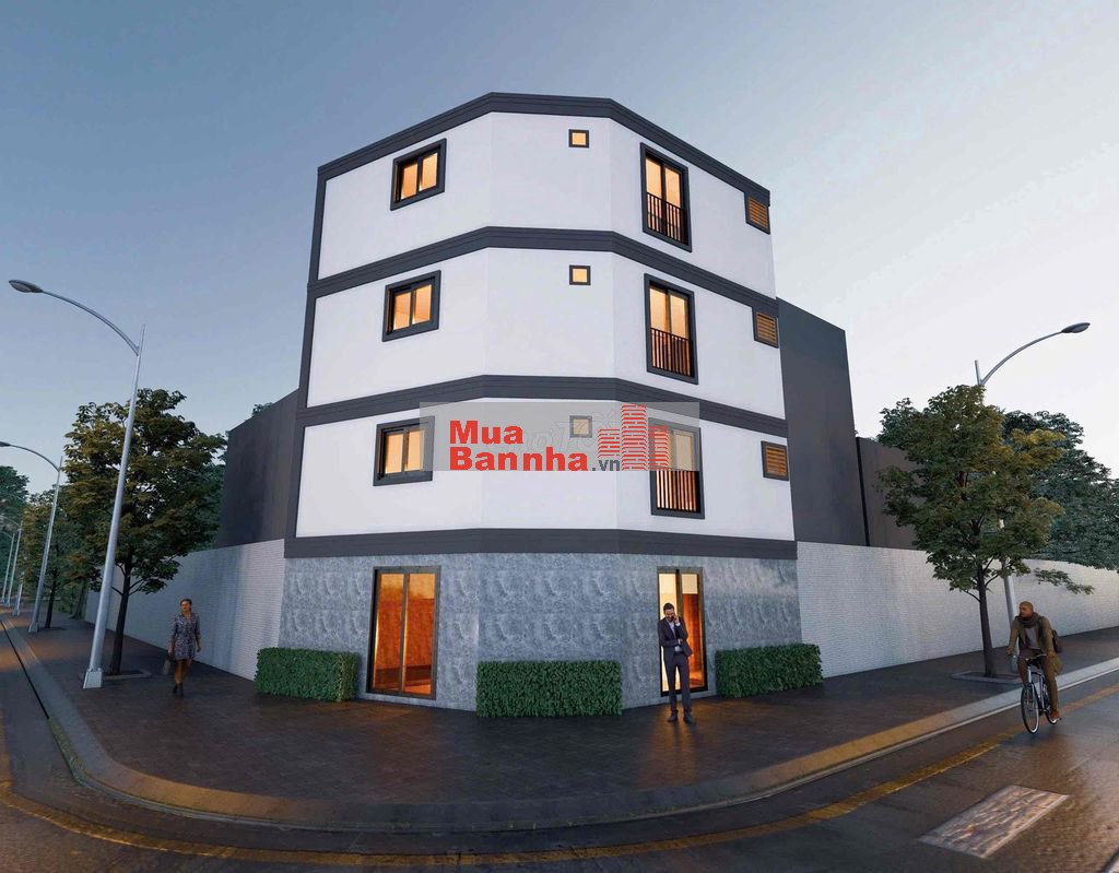 Chính chủ BÁN Siêu Phẩm CĂN GÓC 2 mặt tiền. 3 tầng 1 Lửng Nhà MỚI XÂY