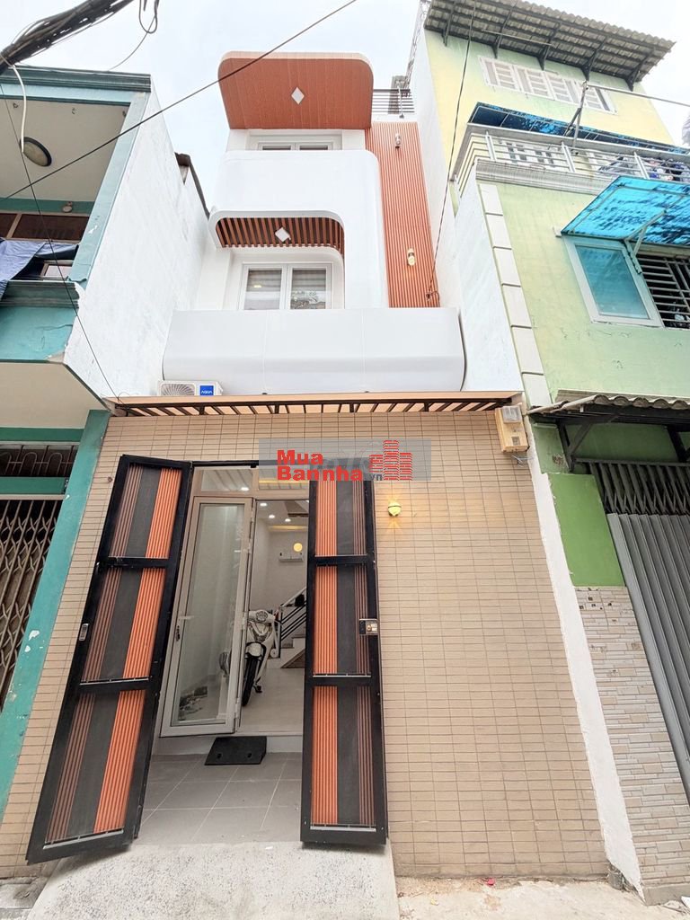 BÁN NHÀ ÂU CƠ P.10 TÂN BÌNH HXH 4 TẦNG FULL NT 40M2 - 6.9T TL