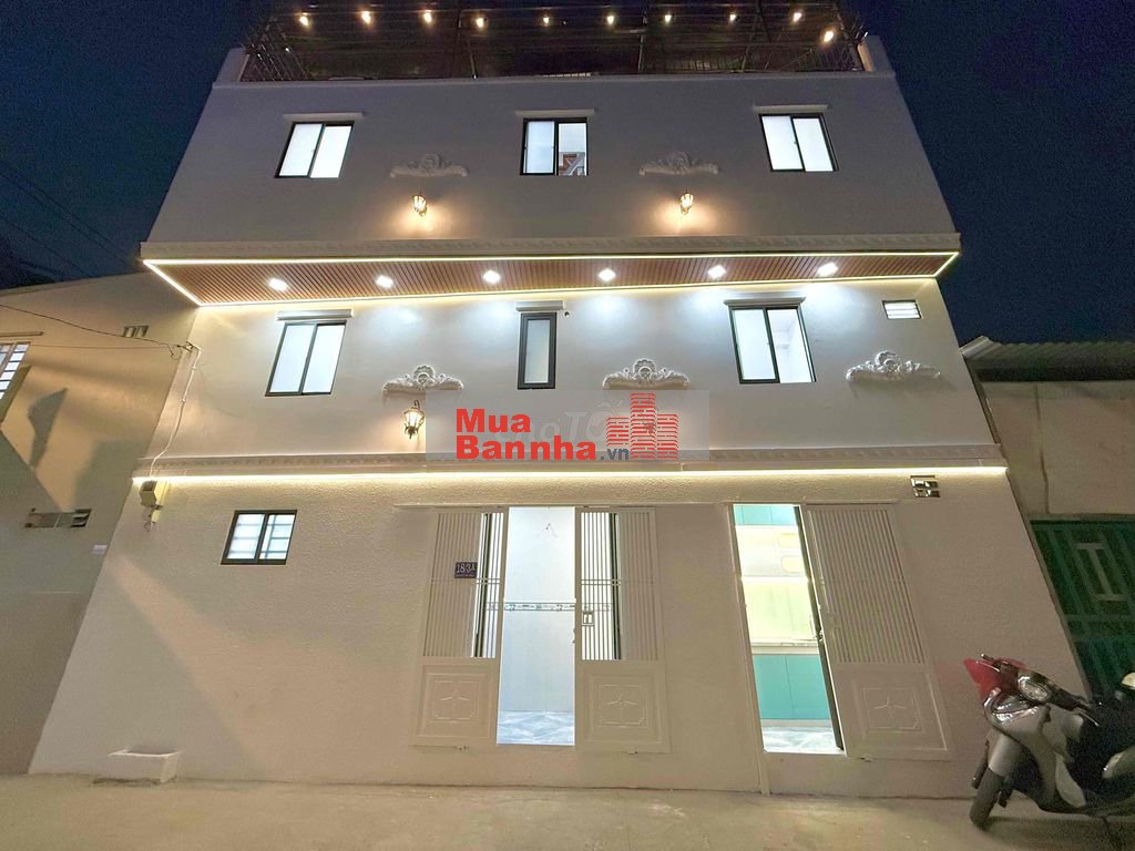 Nhà Mặt tiền hẻm xe hoi tiện kinh doanh Q7