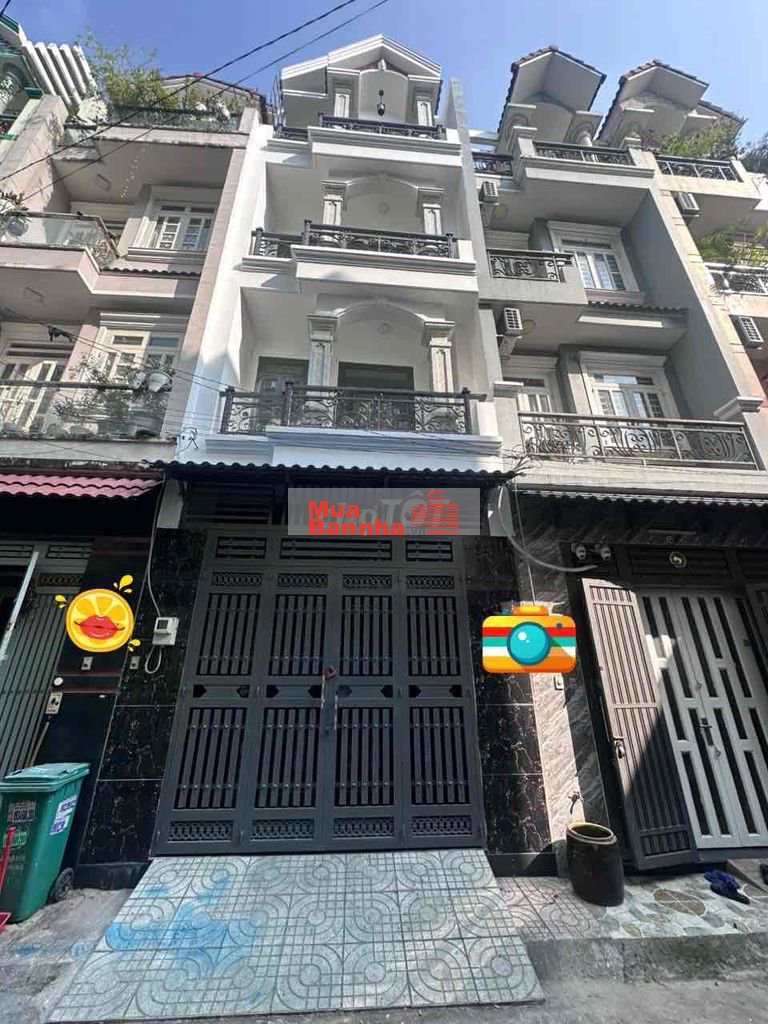 Bán Nhà 4 Tầng, Ngay Liên Khu 4/5, Nở Hậu, Hẻm Xe hơi, 63m2