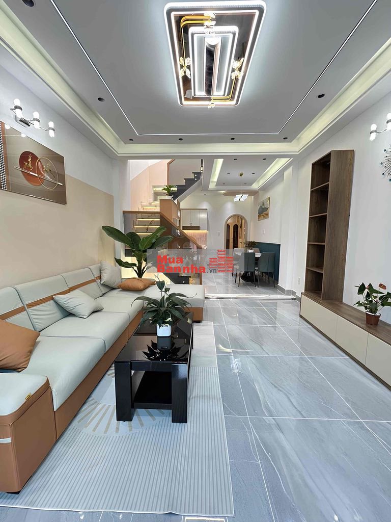 👉Đường Xe Hơi 6m Thông - DT: 4x14 (56m2) - Nhà Đúc 2Tầng,3PN, Cạnh AEO