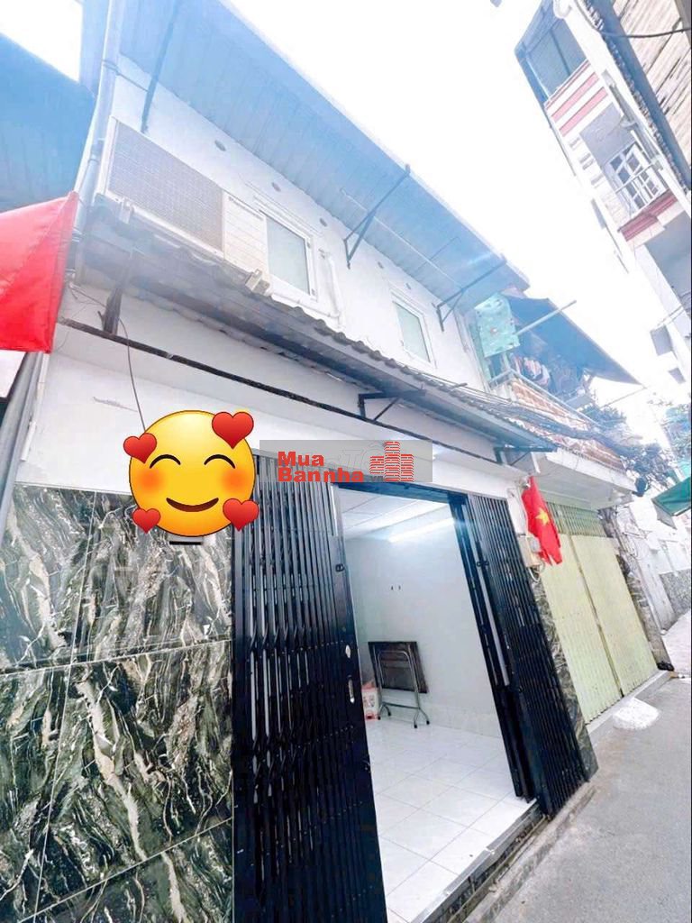 BÁN NHÀ MẶT HẺM THÔNG 1 TRỆT 1 LẦU 1,9 TỶ ( QUẬN 4 )